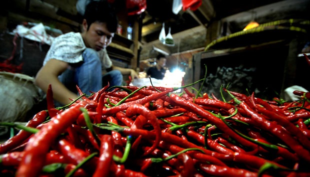 Bulog Gelontorkan Cabai Merah ke Pasar