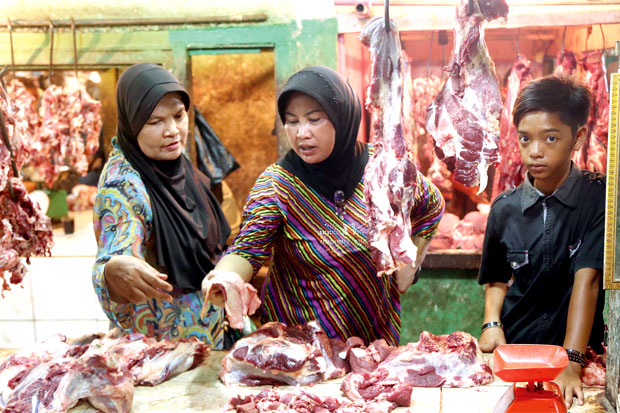 OP Daging Tak Mampu Tekan Harga Pasar