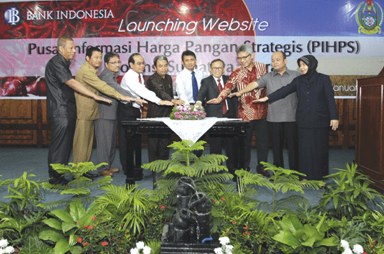 BI Launching Website Pusat Informasi Harga Pangan Strategis Sumut